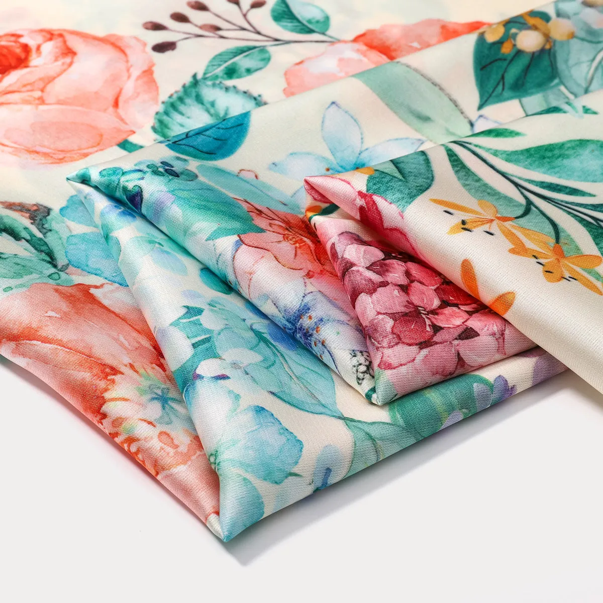 Blooming Silk Square Scarf sold by Selenichast product image thumbnail 3