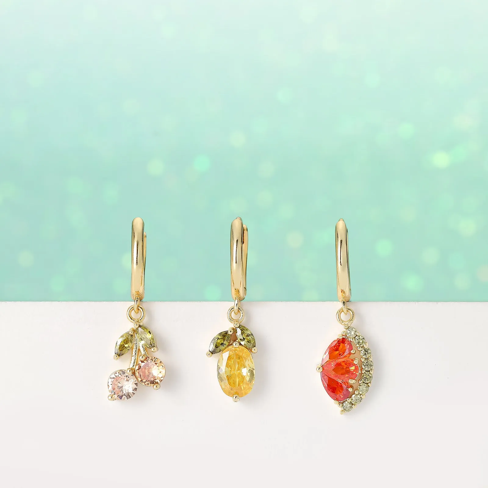 Pineapple Hoop Earrings sold by Selenichast product image thumbnail 5