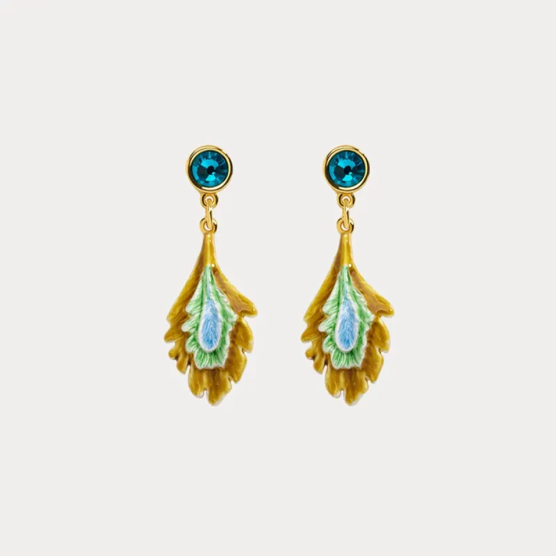 Peacock Earrings sold by Selenichast
