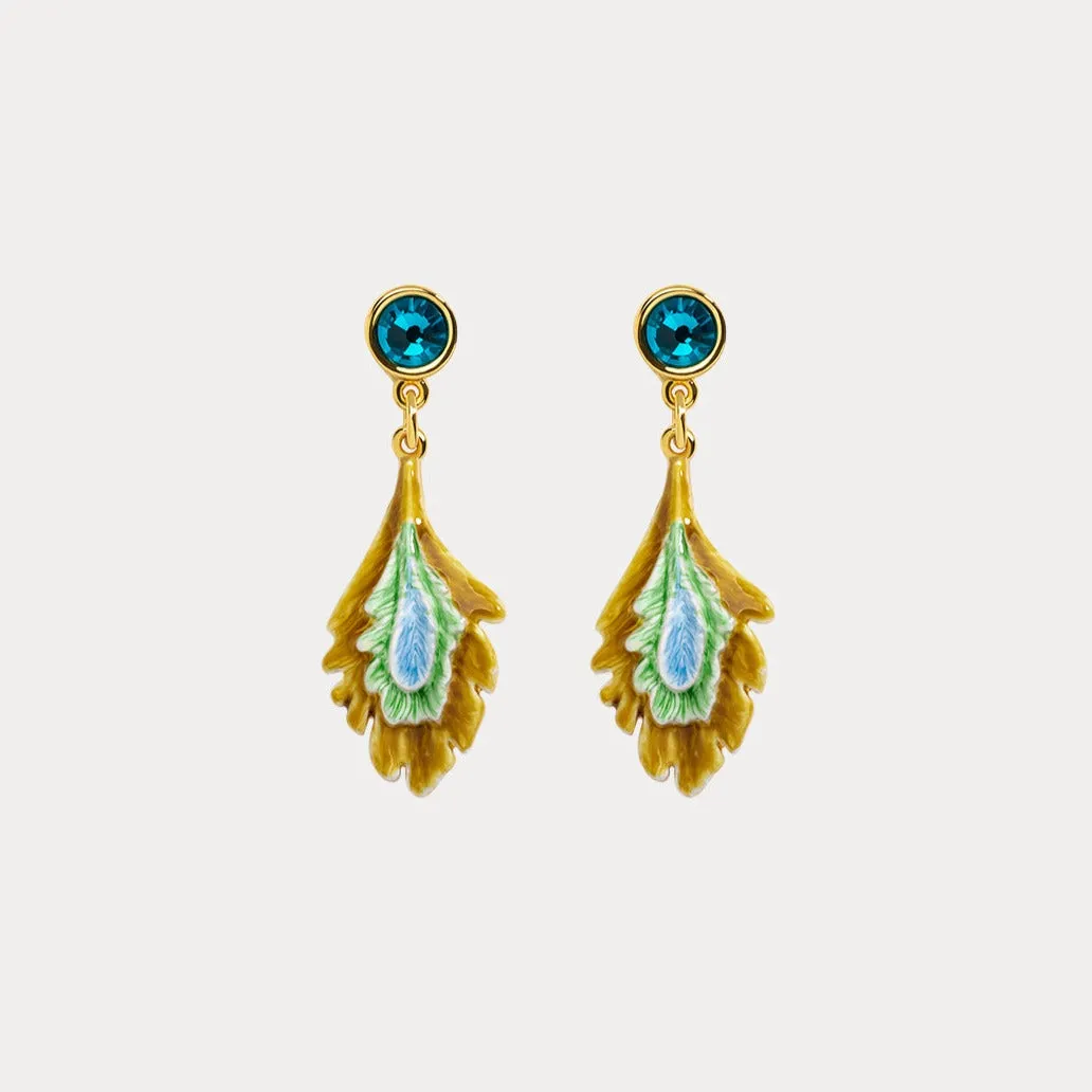Peacock Earrings sold by Selenichast