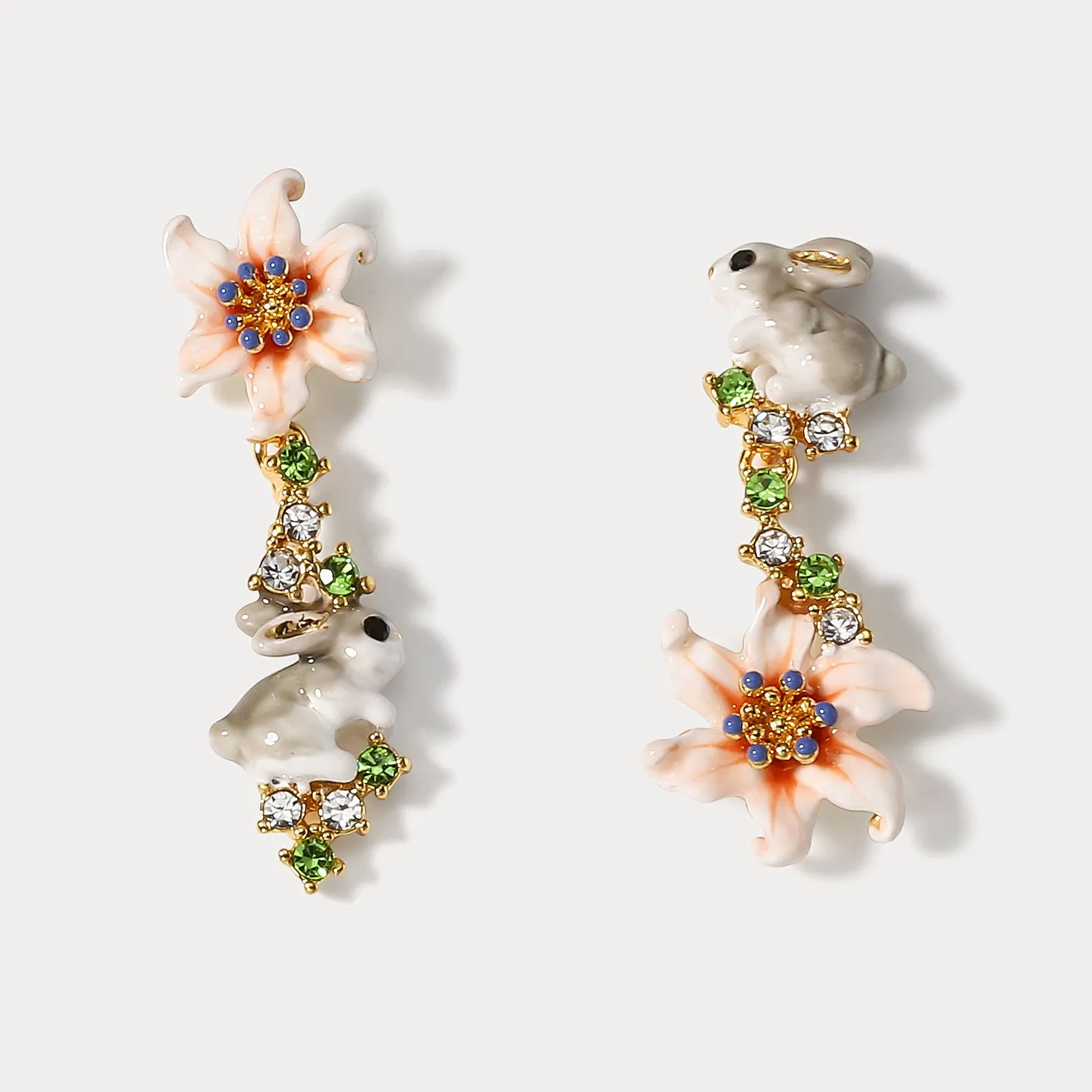 Fluffy Bunny Earrings sold by Selenichast