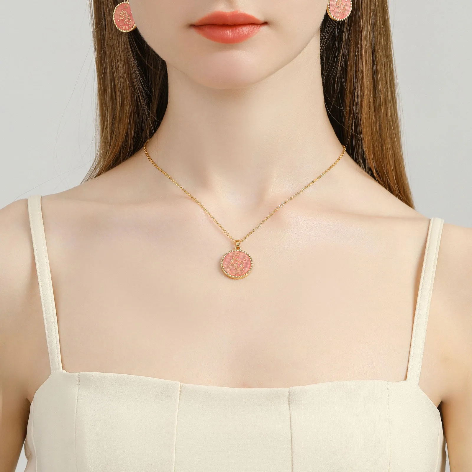 Libra Constellation Necklace sold by Selenichast product image thumbnail 2