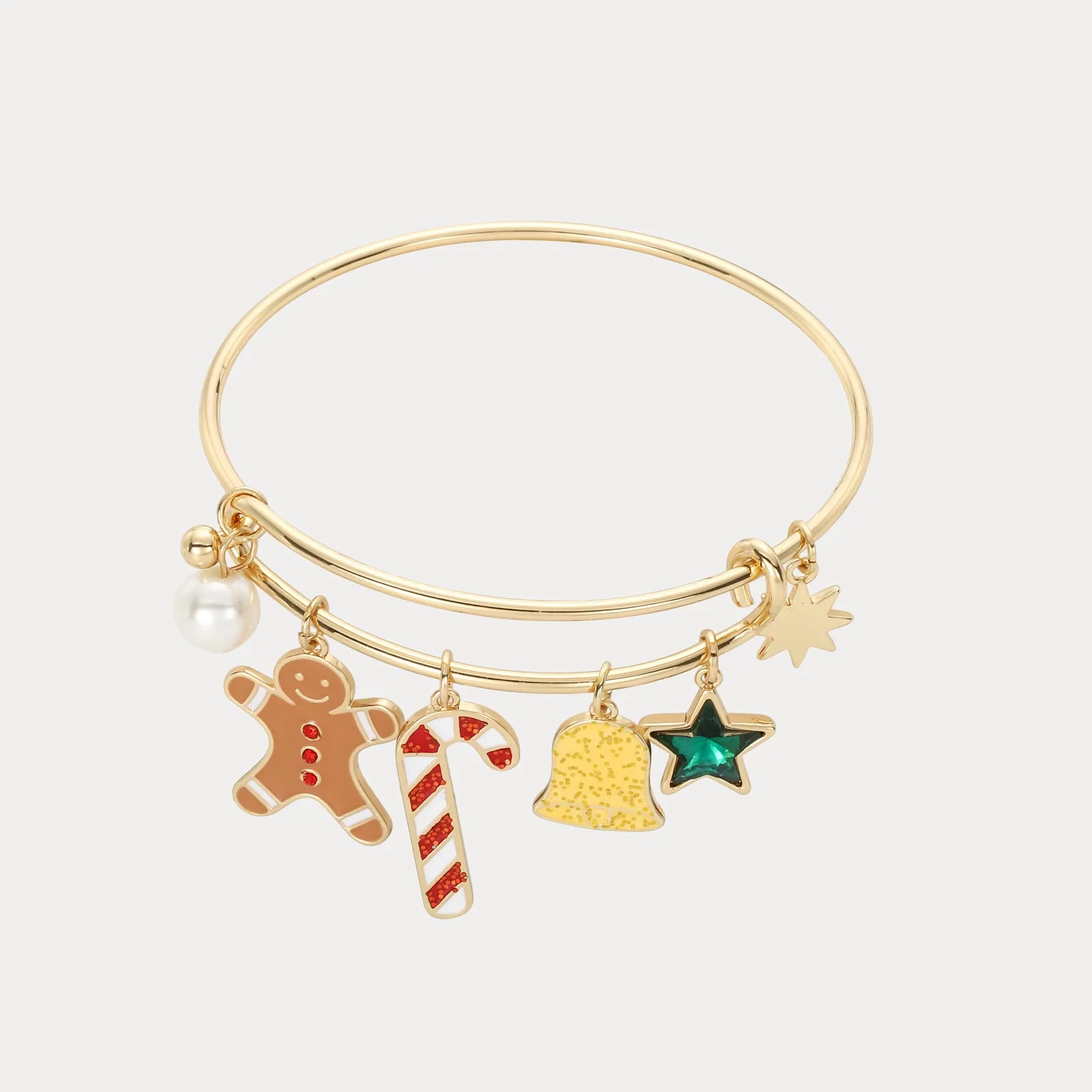 Christmas Gingerbread Man Bracelet sold by Selenichast