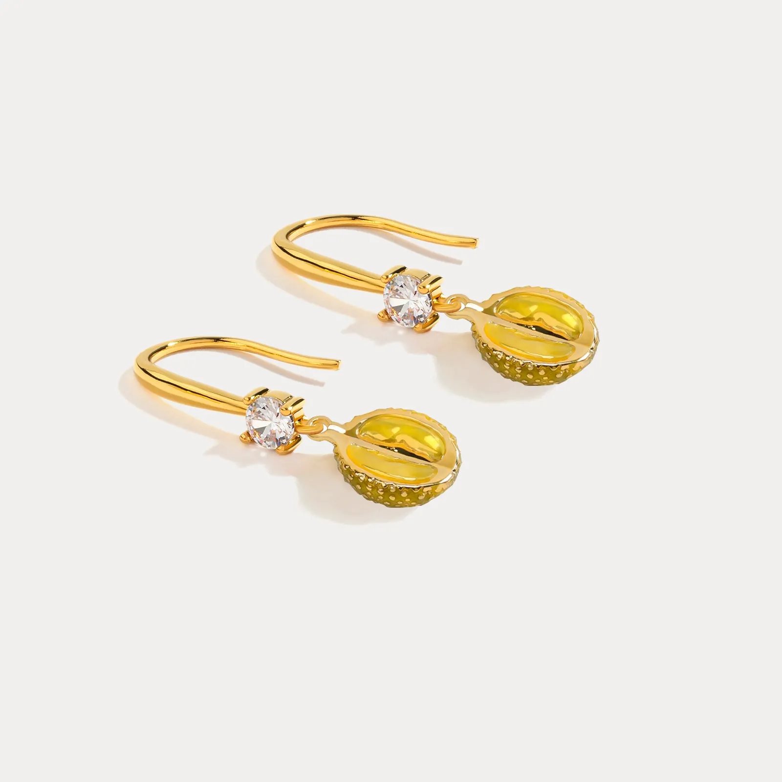Durian Earrings sold by Selenichast product image thumbnail 4