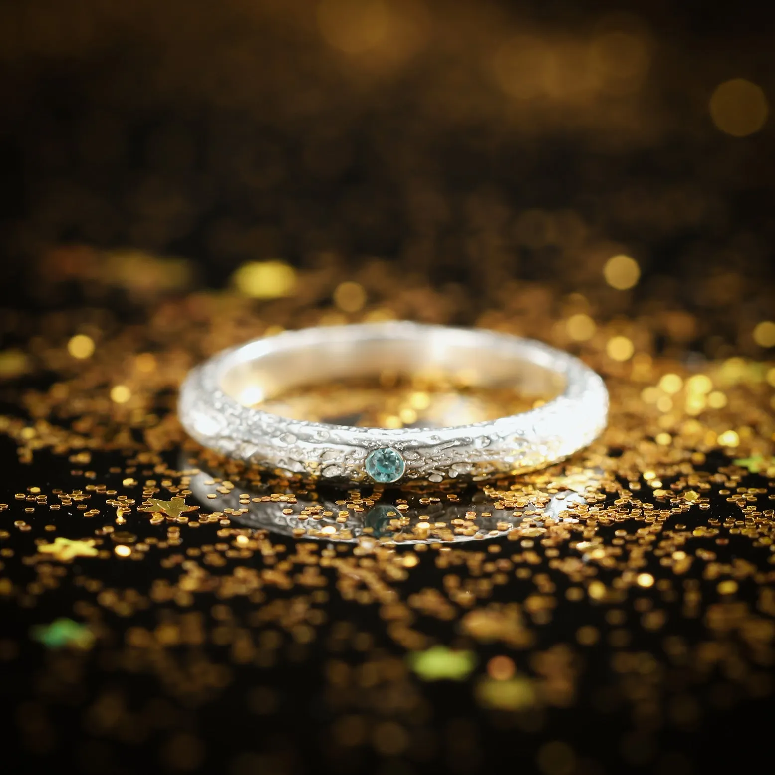 Ocean Gemstone Ring sold by Selenichast product image thumbnail 4