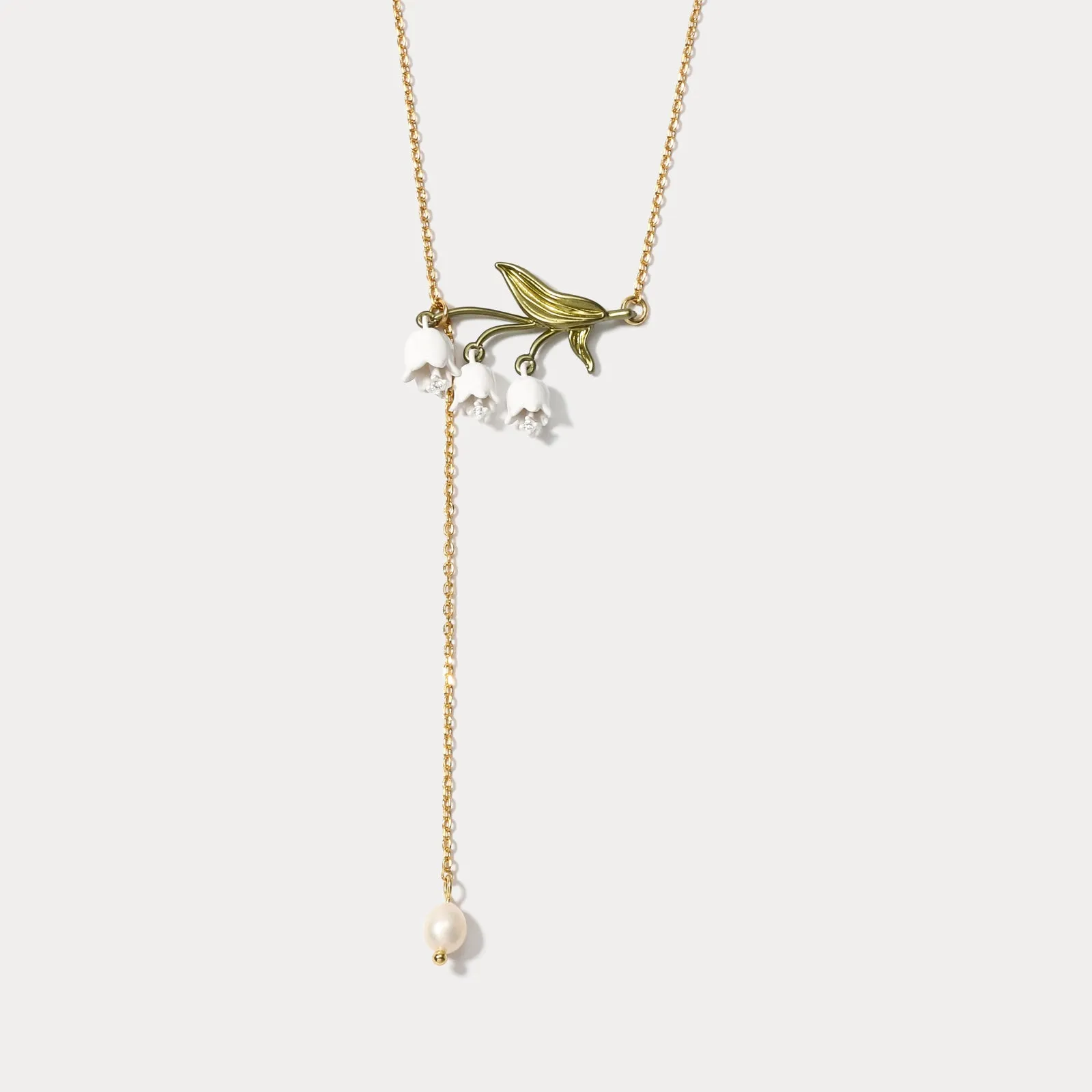 Lily Of The Valley Necklace sold by Selenichast