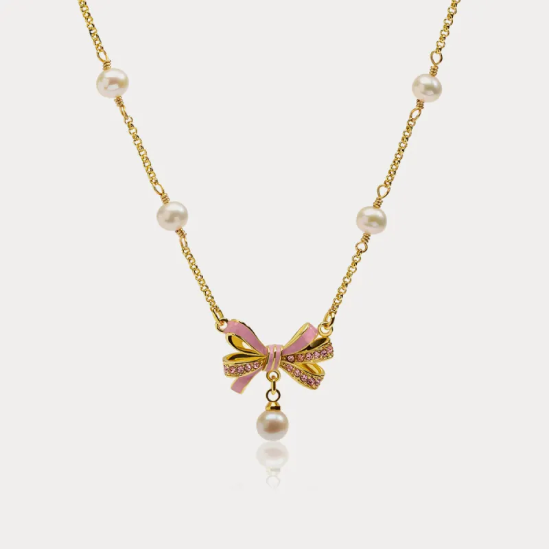 Bow-Knot Necklace sold by Selenichast