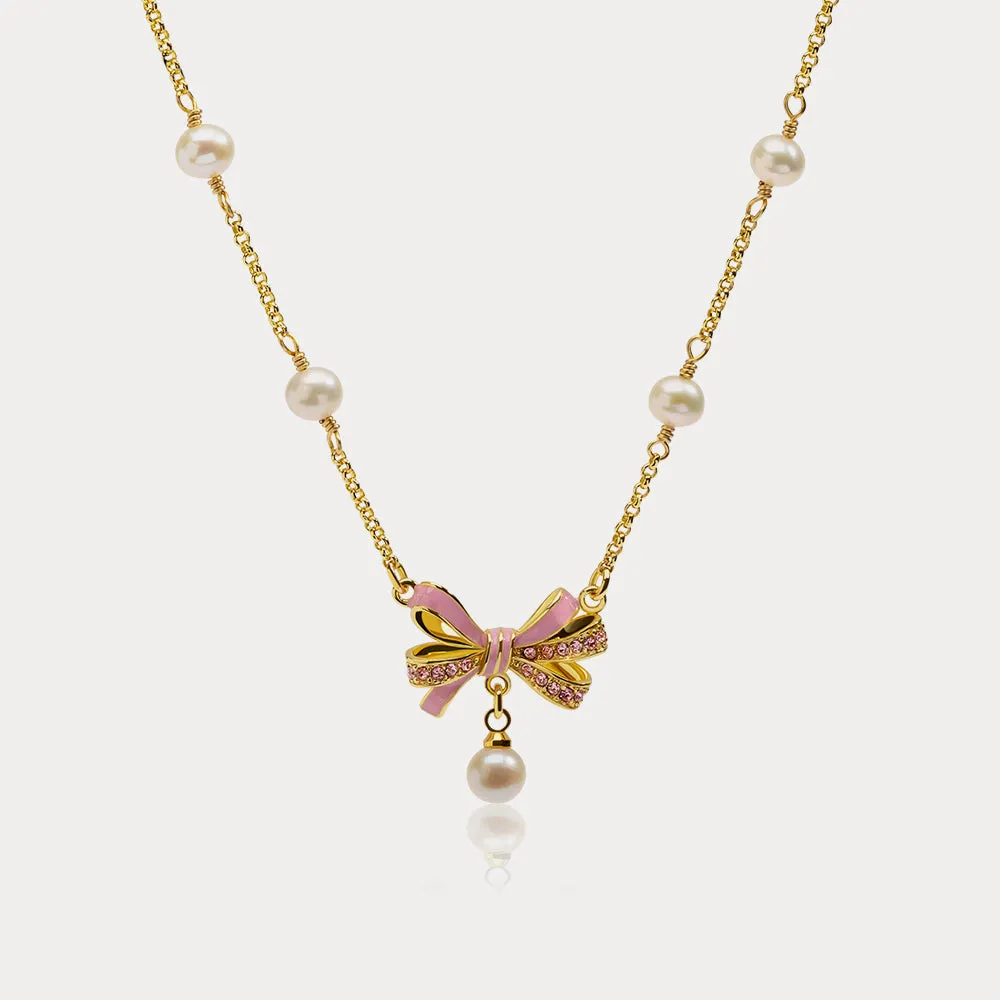 Bow-Knot Necklace sold by Selenichast