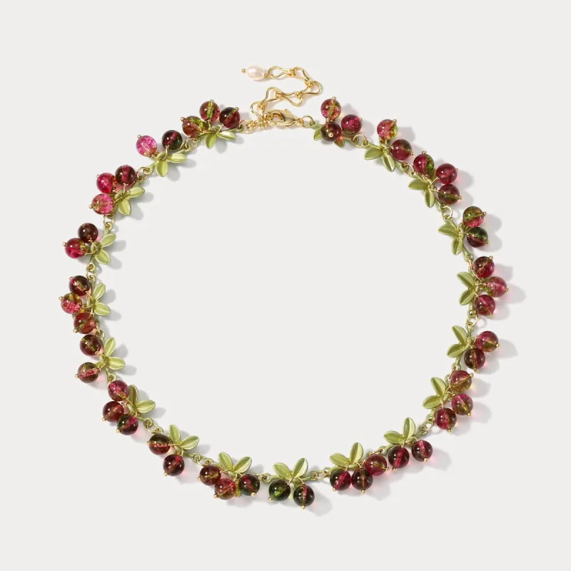Cranberry Necklace sold by Selenichast