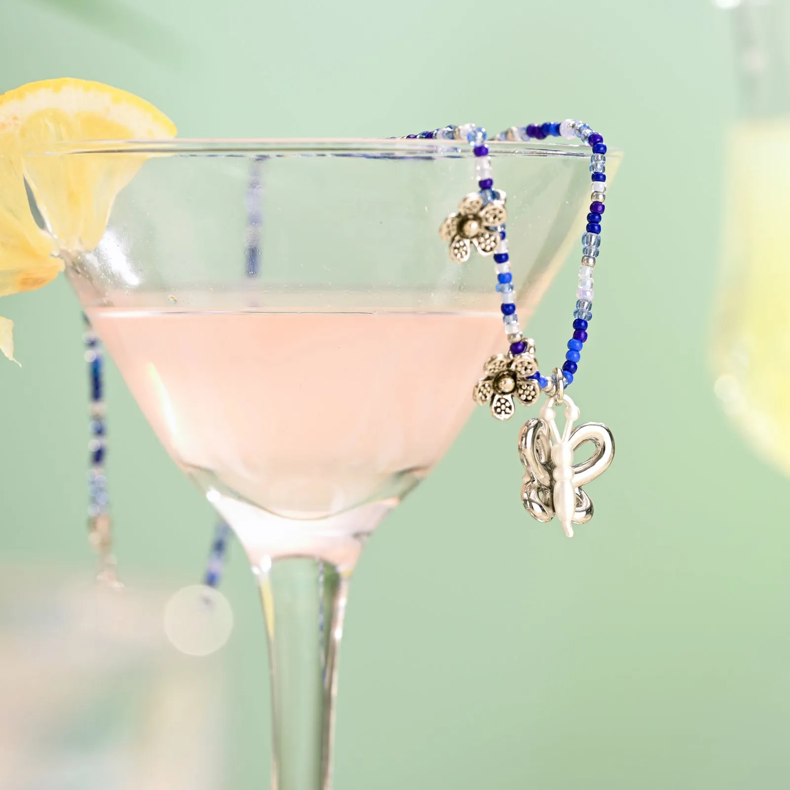 Flower Butterfly Bead Necklace sold by Selenichast product image thumbnail 3