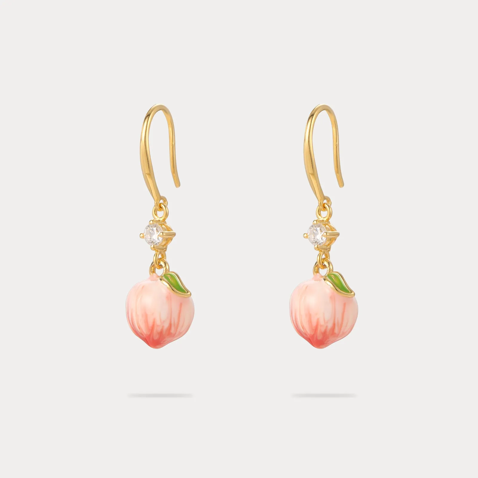 Peach Earrings sold by Selenichast