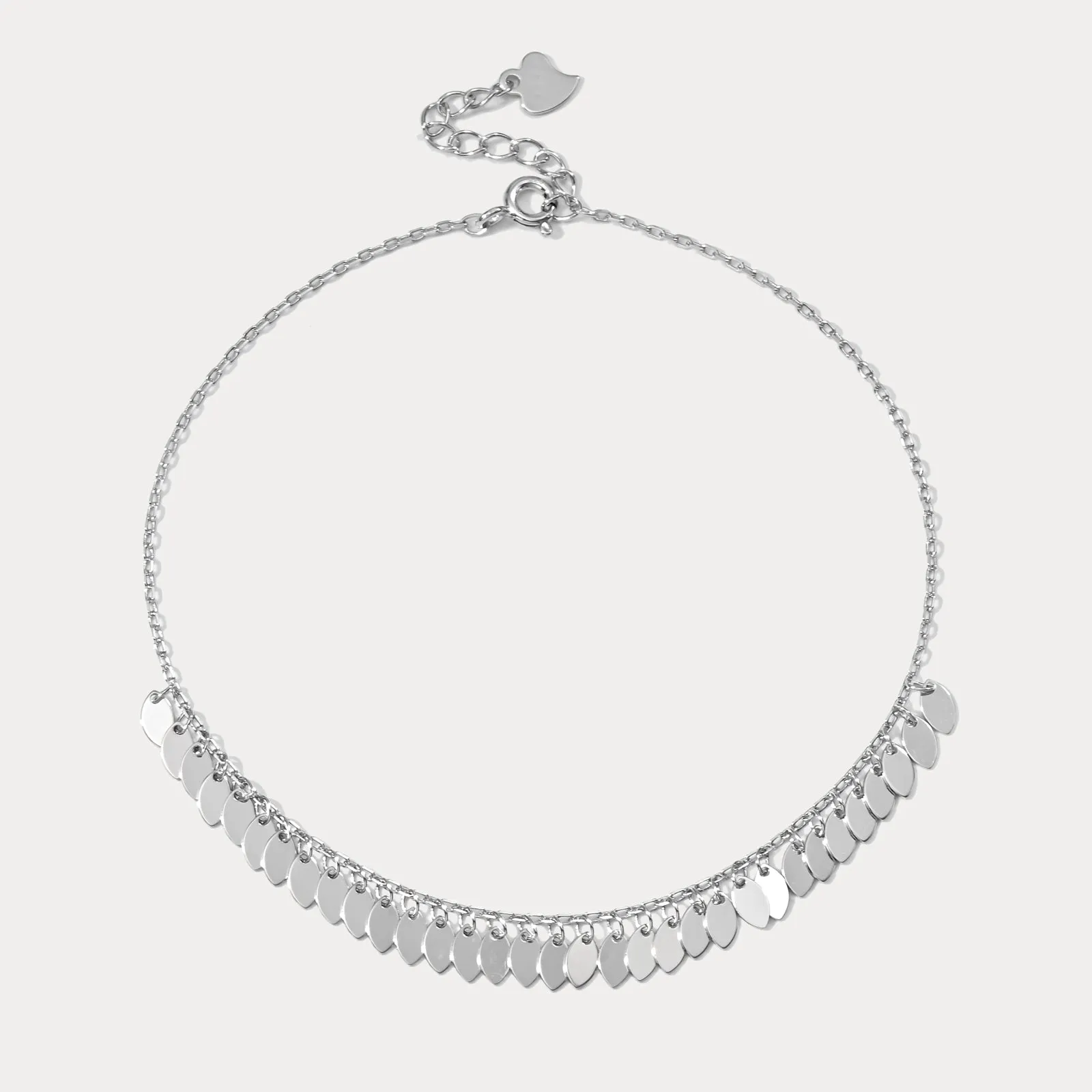 Sequin Dangle Anklet sold by Selenichast