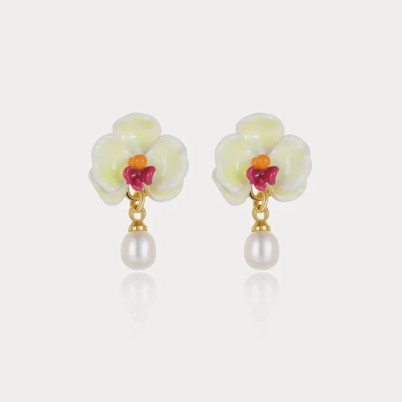 Phalaenopsis Earrings sold by Selenichast