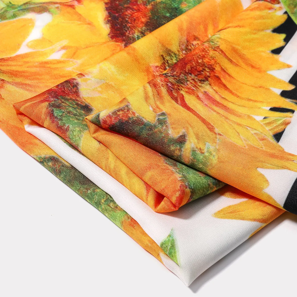 Sunflower Square Scarf sold by Selenichast product image thumbnail 2