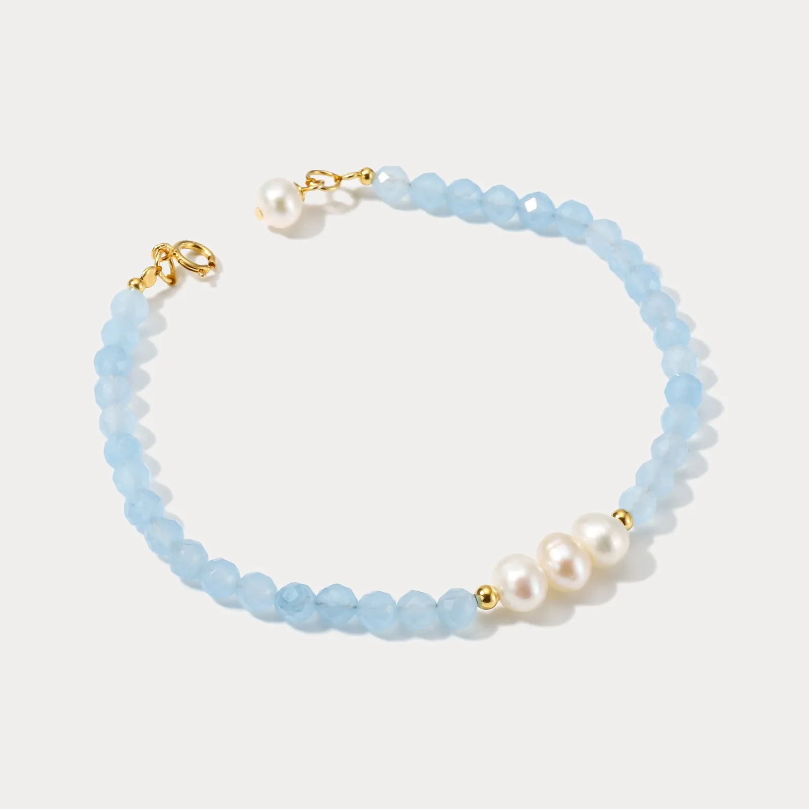Blue Pearl Bracelet sold by Selenichast product image thumbnail 3