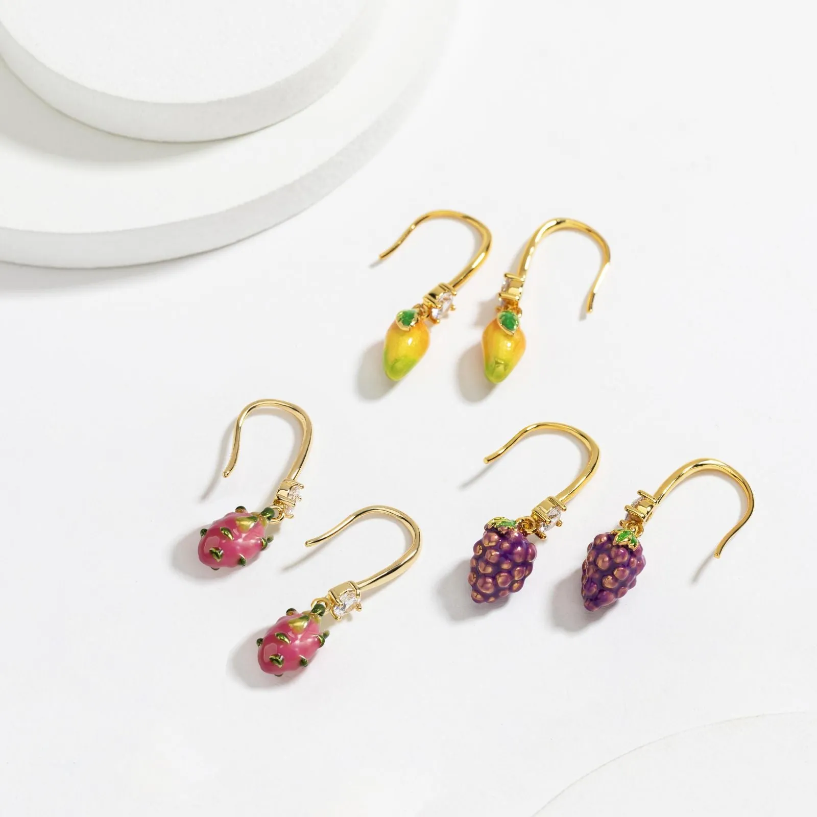Pitaya Earrings sold by Selenichast product image thumbnail 5