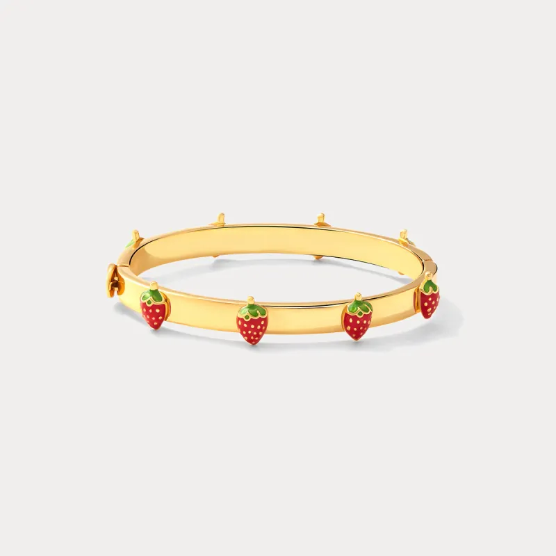 Vintage Strawberry Bracelet sold by Selenichast
