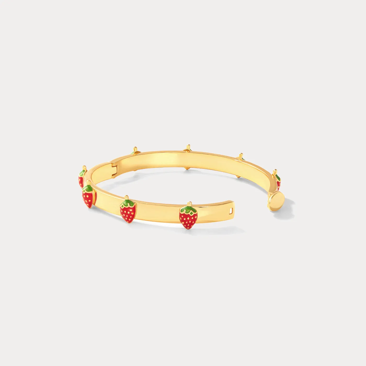 Vintage Strawberry Bracelet sold by Selenichast product image thumbnail 5