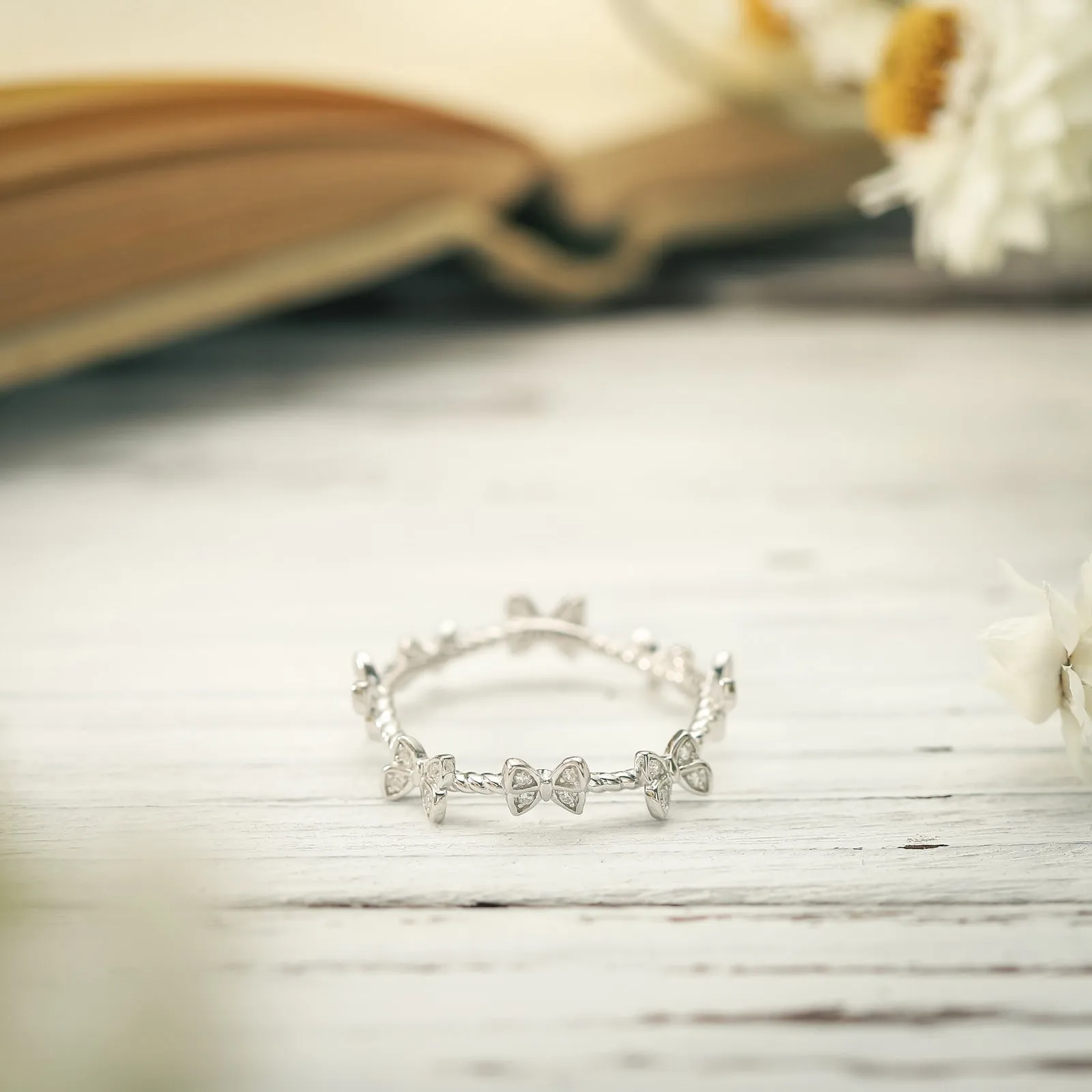 Butterfly Diamond Ring sold by Selenichast product image thumbnail 3