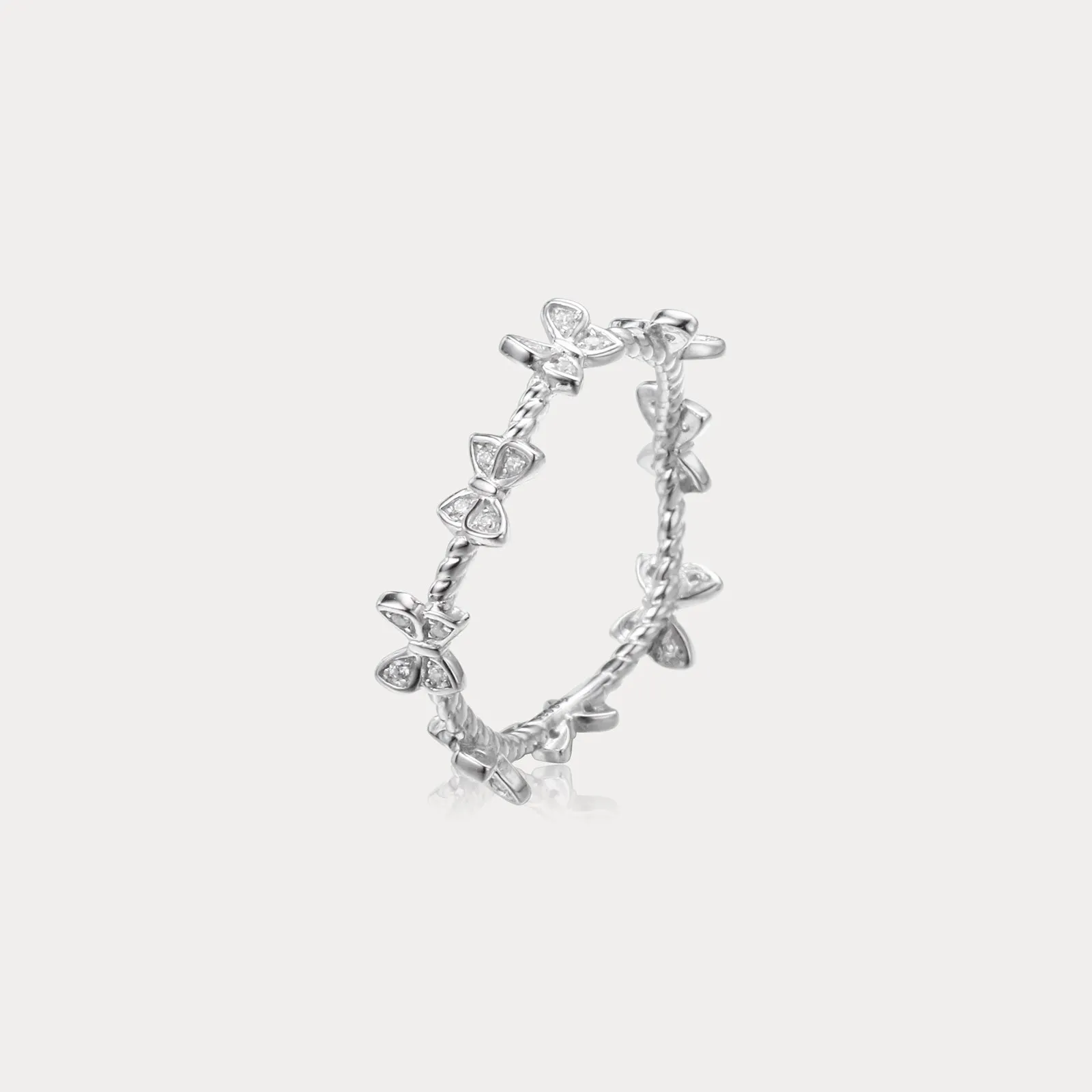 Butterfly Diamond Ring sold by Selenichast