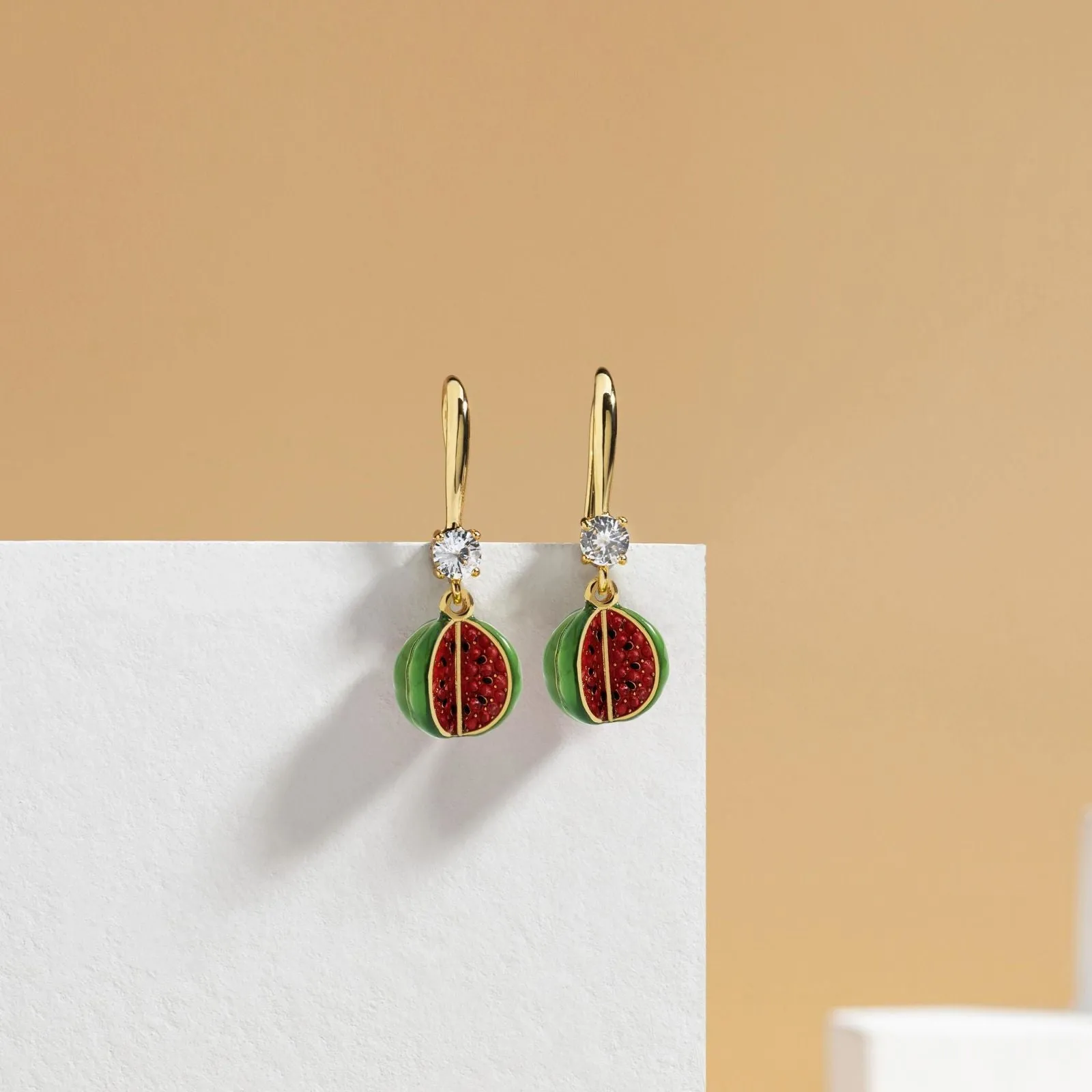 Watermelon Earrings sold by Selenichast product image thumbnail 5