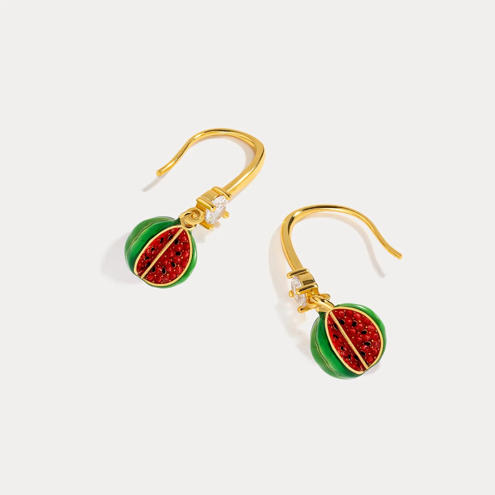 Watermelon Earrings sold by Selenichast product image thumbnail 4