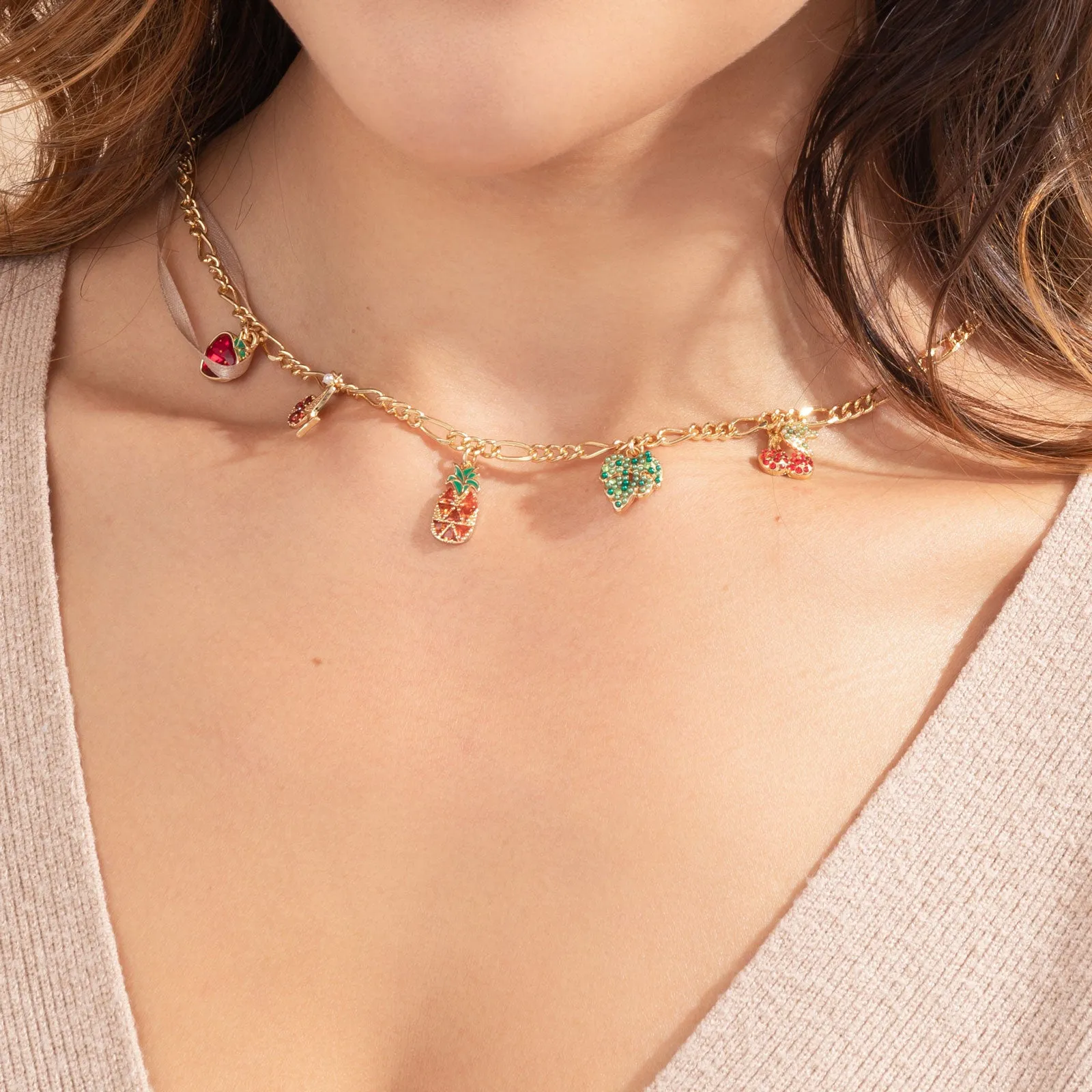 Summer Fruit Necklace sold by Selenichast product image thumbnail 3