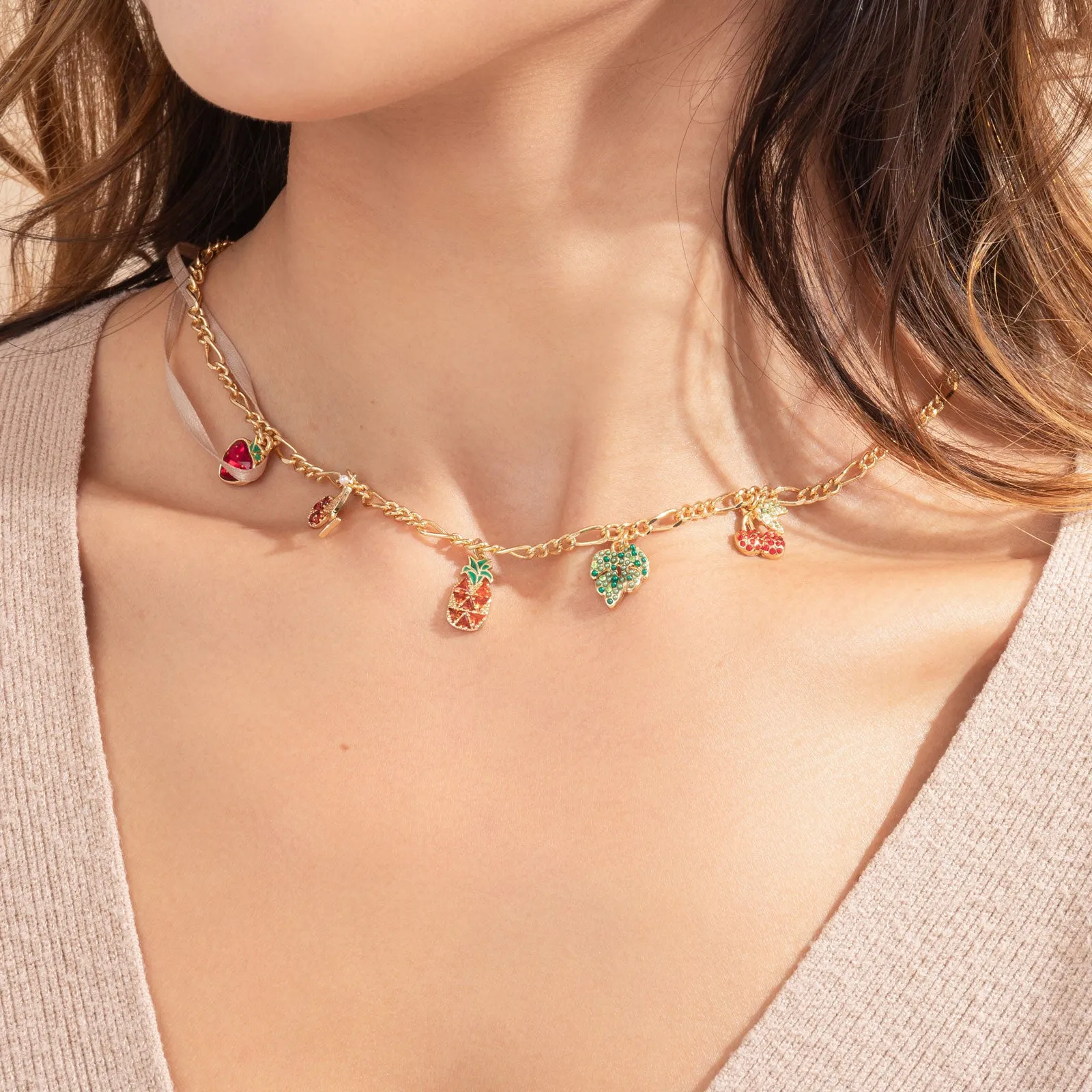 Summer Fruit Necklace sold by Selenichast product image thumbnail 4