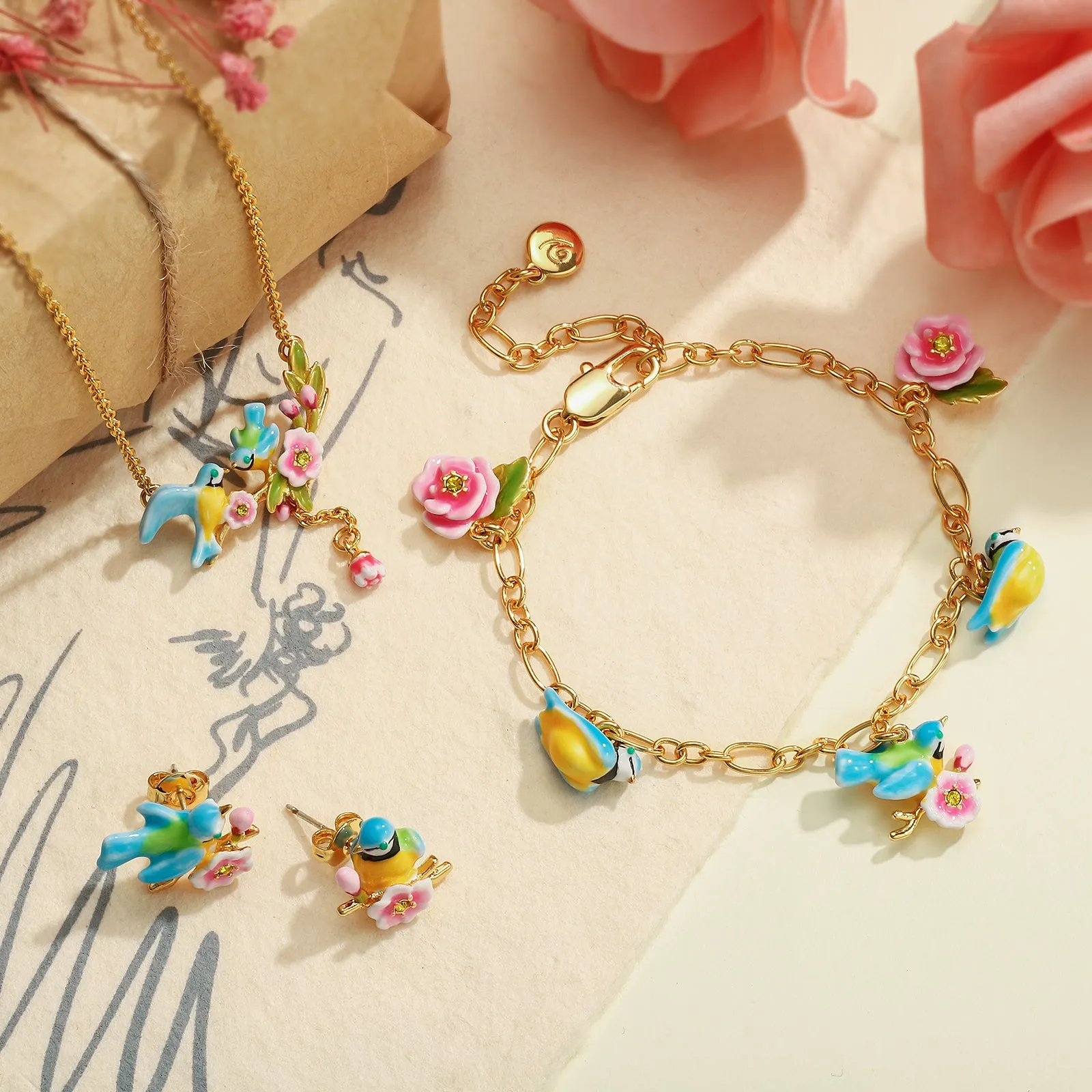 Blue Tit Gift Set with Gift Wrapping sold by Selenichast product image thumbnail 2