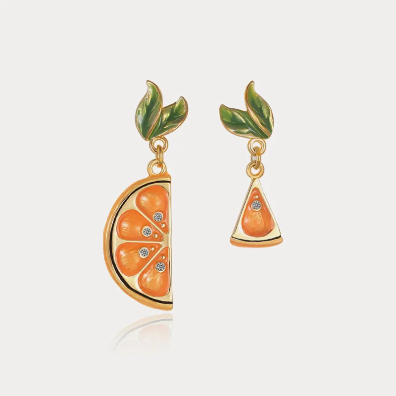 Orange Slices Earrings sold by Selenichast
