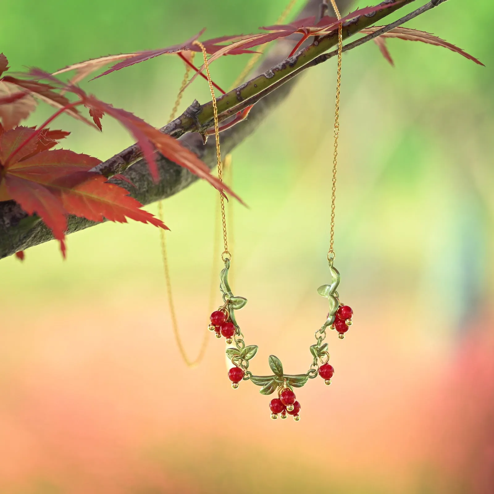 Cranberry Necklace sold by Selenichast product image thumbnail 3