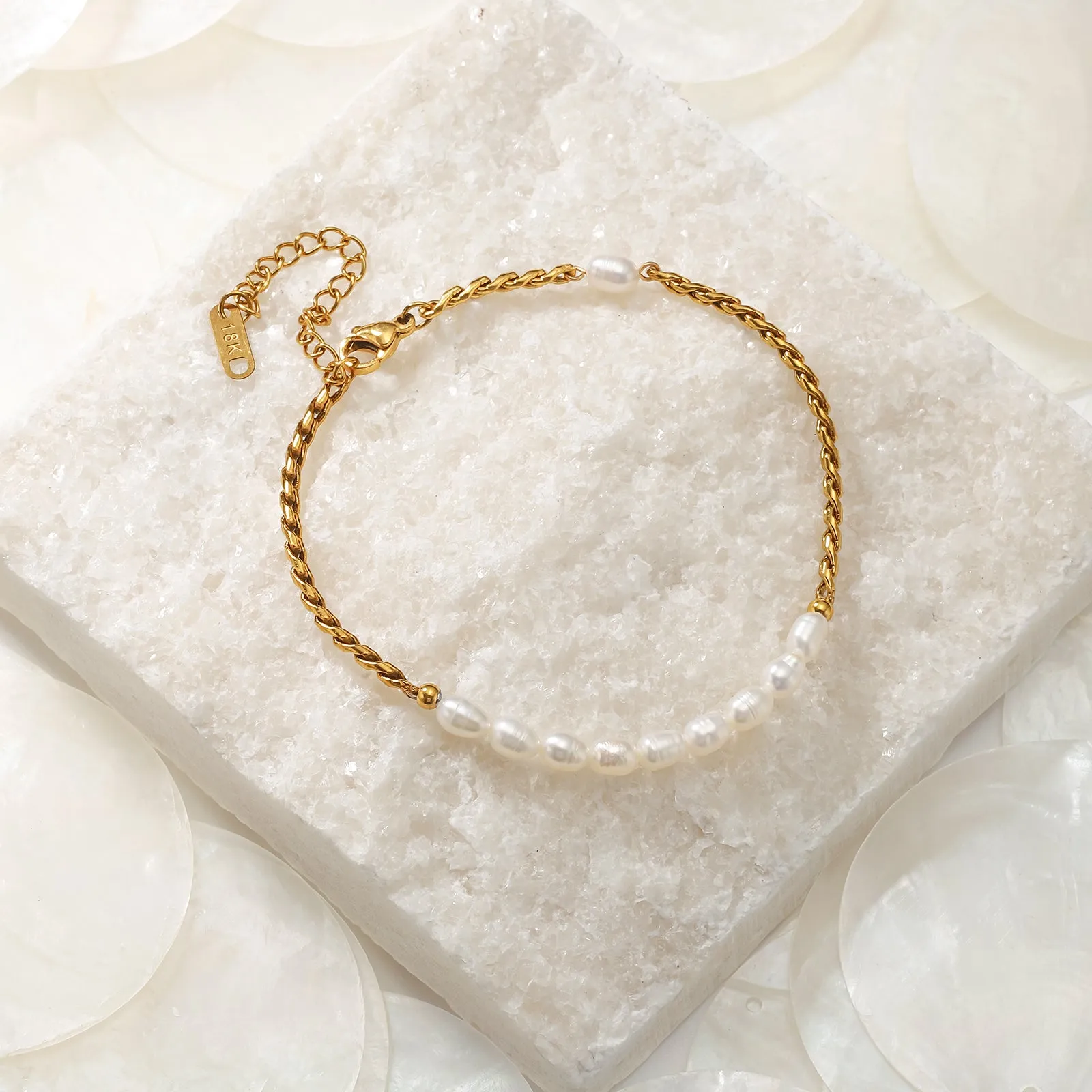 Pearl Anklet sold by Selenichast product image thumbnail 2