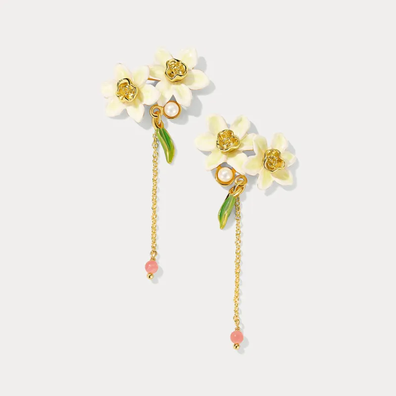 Daffodils Earrings sold by Selenichast