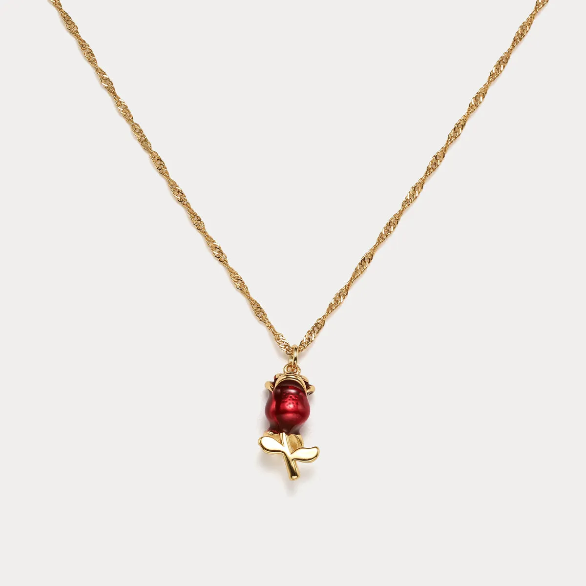 The Little Prince's Rose Necklace sold by Selenichast