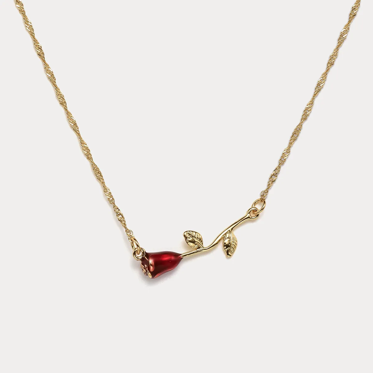 The Little Prince's Rose Necklace sold by Selenichast product image thumbnail 4