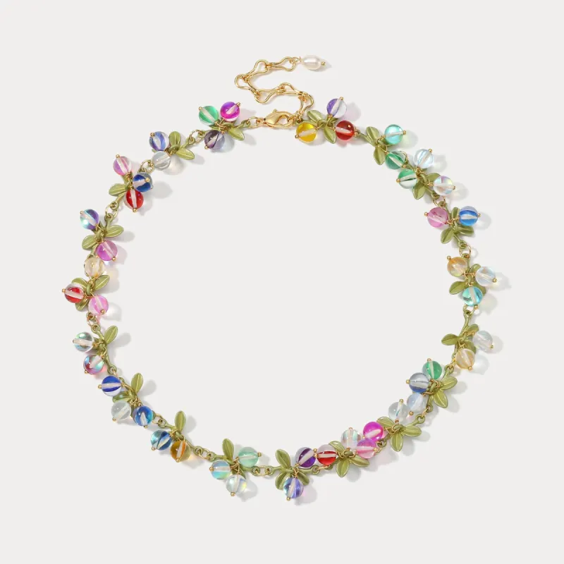 Multi Berry Necklace sold by Selenichast