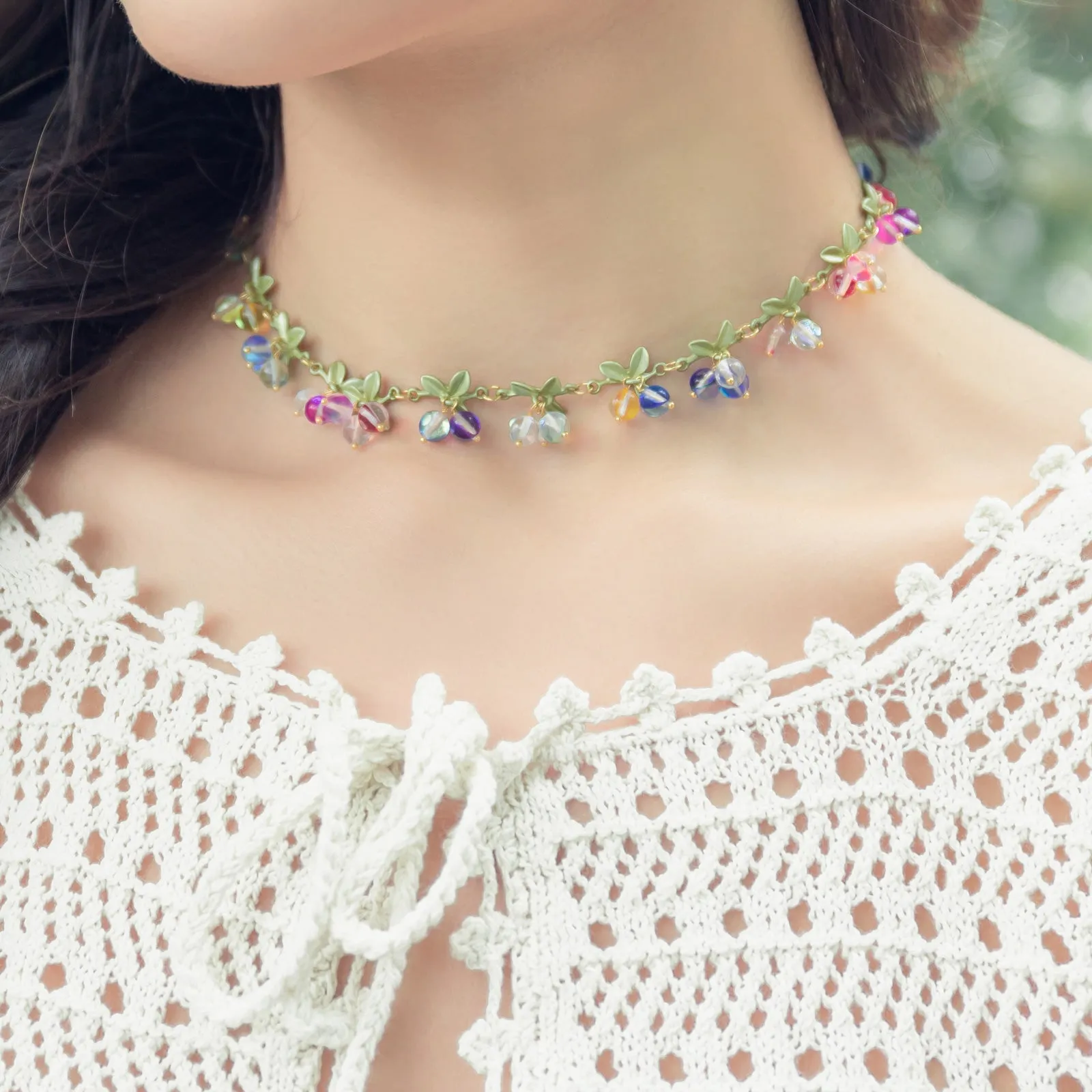 Multi Berry Necklace sold by Selenichast product image thumbnail 2