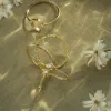 Moon and Star Ring Set sold by Selenichast