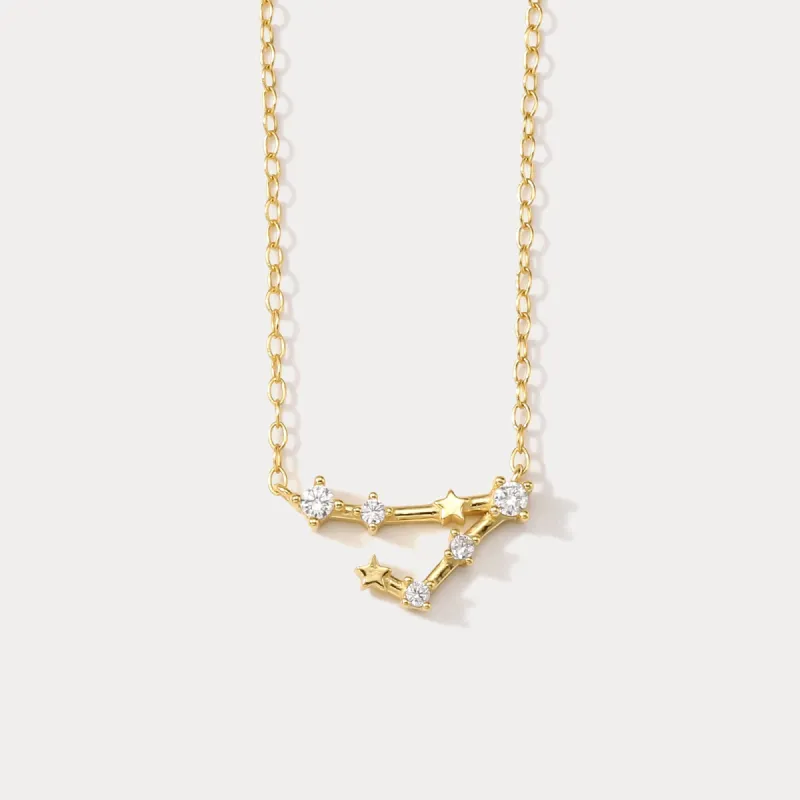 Constellation Silver Necklace - Pisces sold by Selenichast