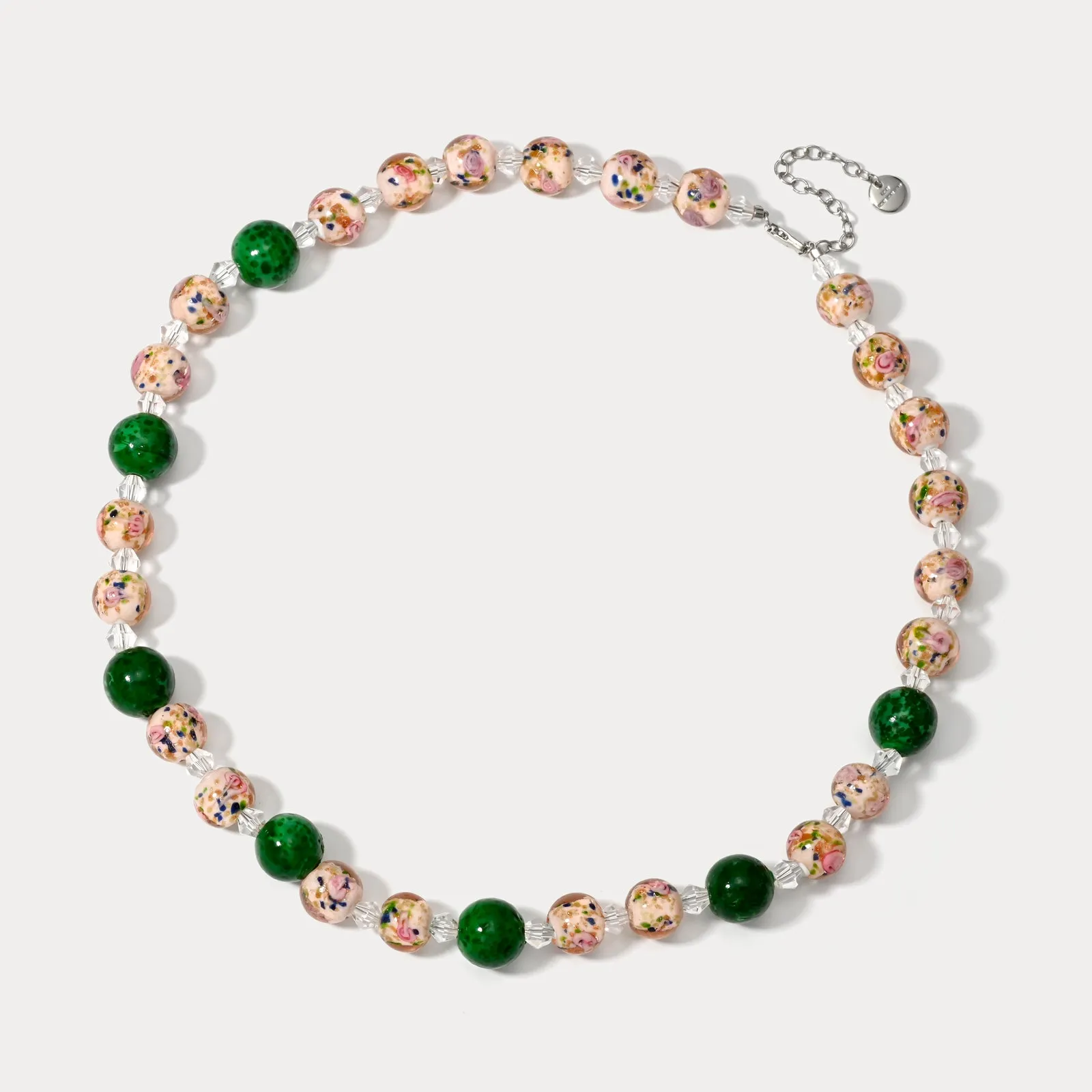 Glass Bead Necklace sold by Selenichast product image thumbnail 4