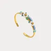 Blueberry Flower Cuff Bracelet sold by Selenichast