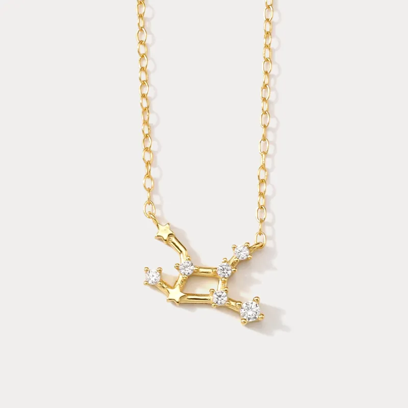 Constellation Silver Necklace - Virgo sold by Selenichast