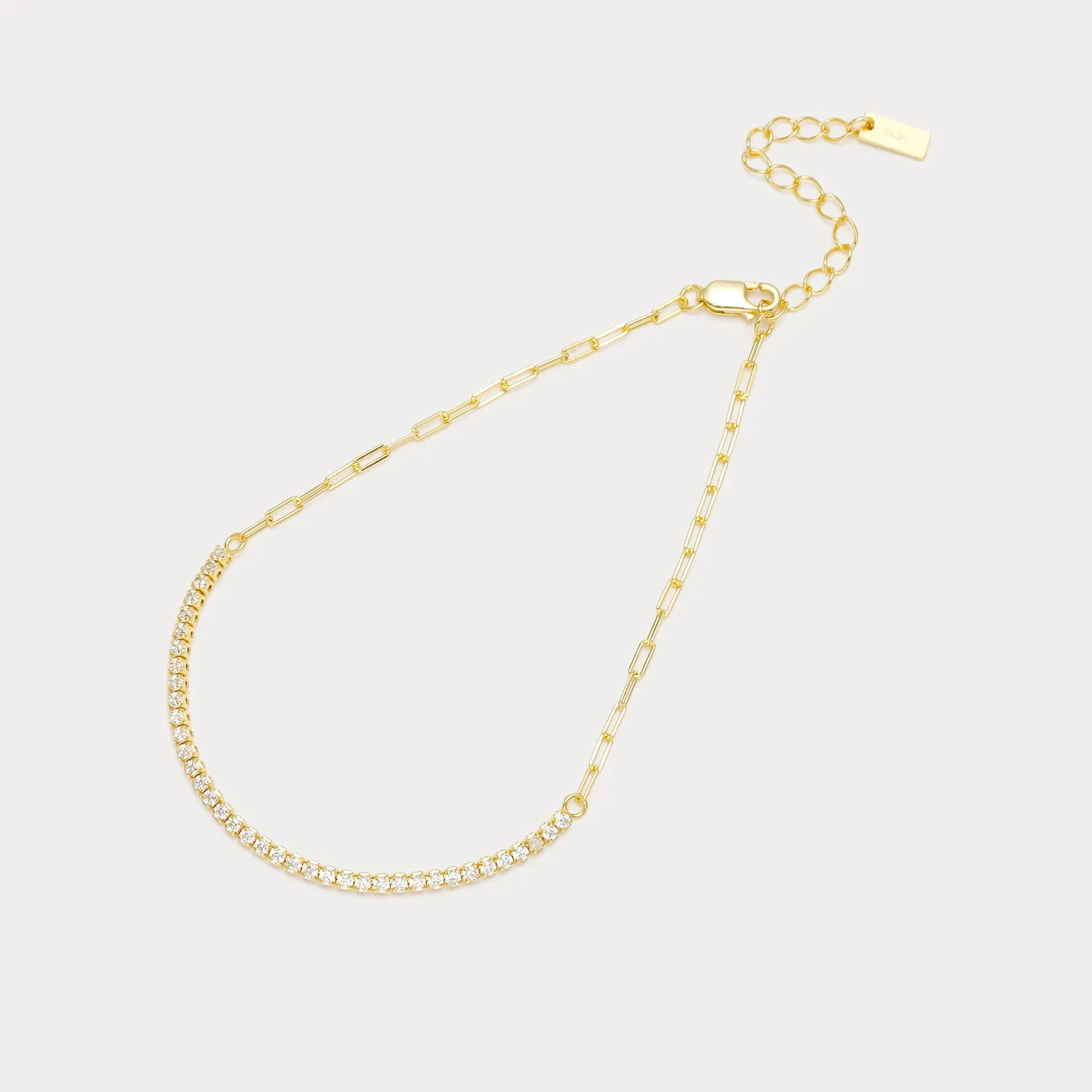 Cubic Zirconia Anklet sold by Selenichast product image thumbnail 5