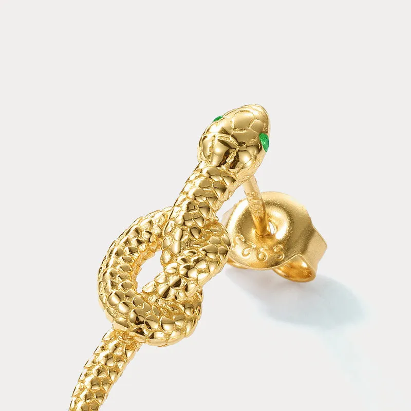 Twist Snake Earrings sold by Selenichast product image thumbnail 2