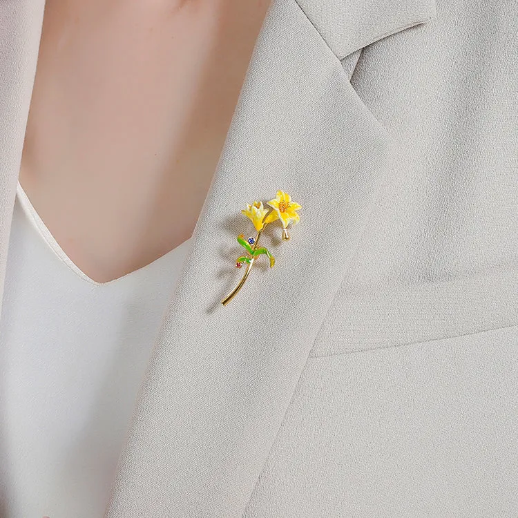 Lily Brooch sold by Selenichast product image thumbnail 2