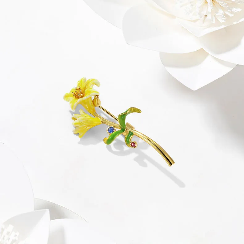 Lily Brooch sold by Selenichast product image thumbnail 3