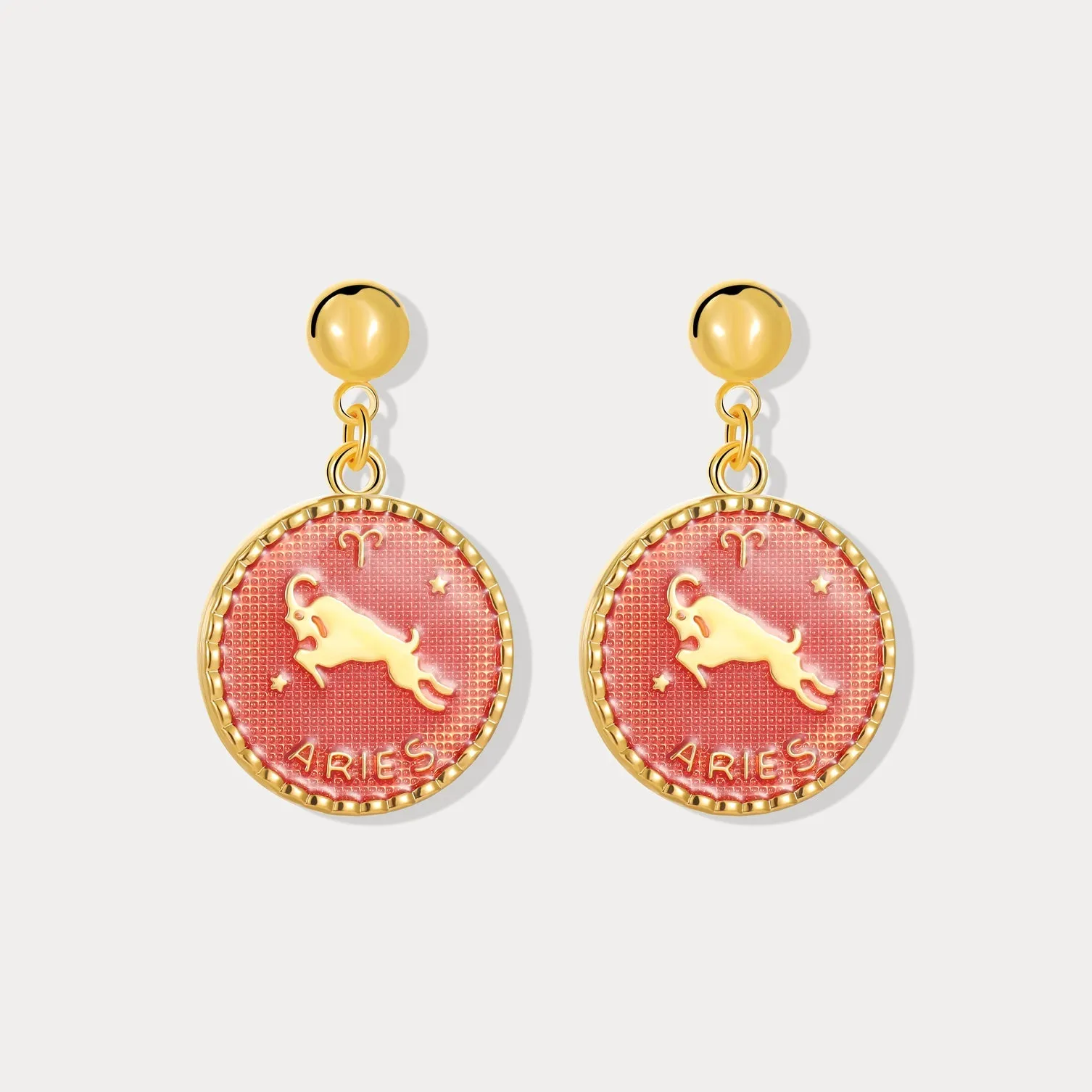 Aries Constellation Earrings sold by Selenichast