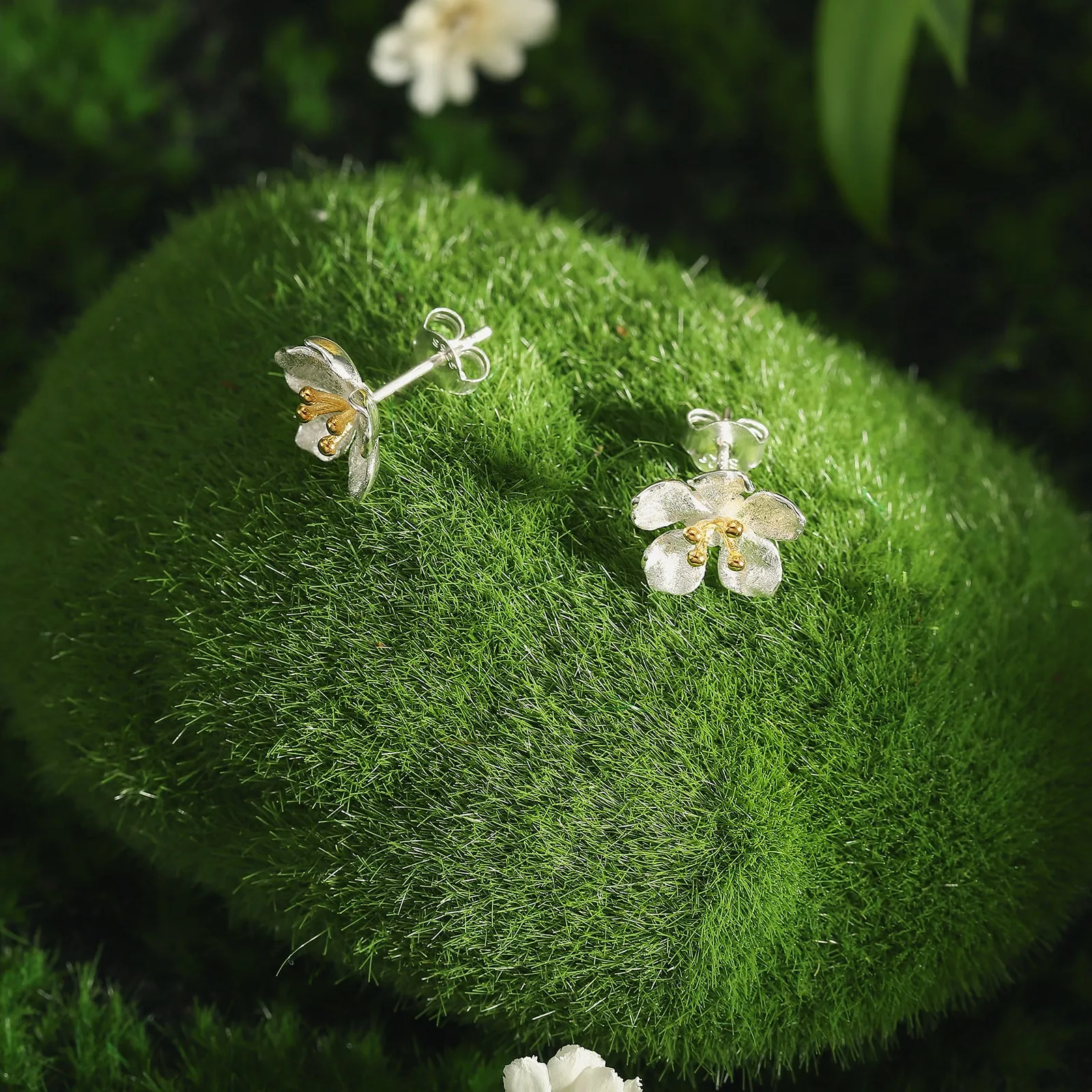 Cherry Blossom Earrings sold by Selenichast product image thumbnail 3