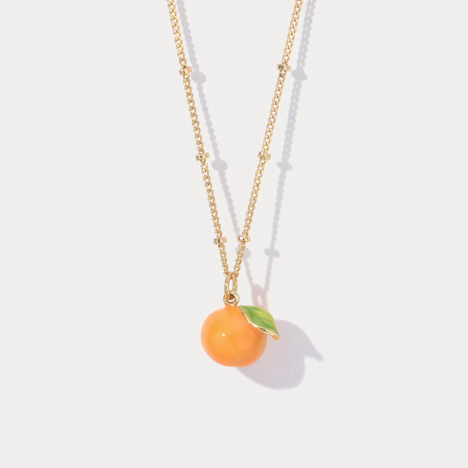 Orange Necklace sold by Selenichast product image thumbnail 2