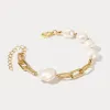 Pearl Hollow Bracelet sold by Selenichast
